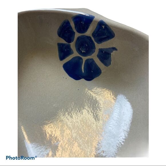 COCHE STONEWARE~Fish Shape Dish~BLUE stone ware - Picture 8 of 11